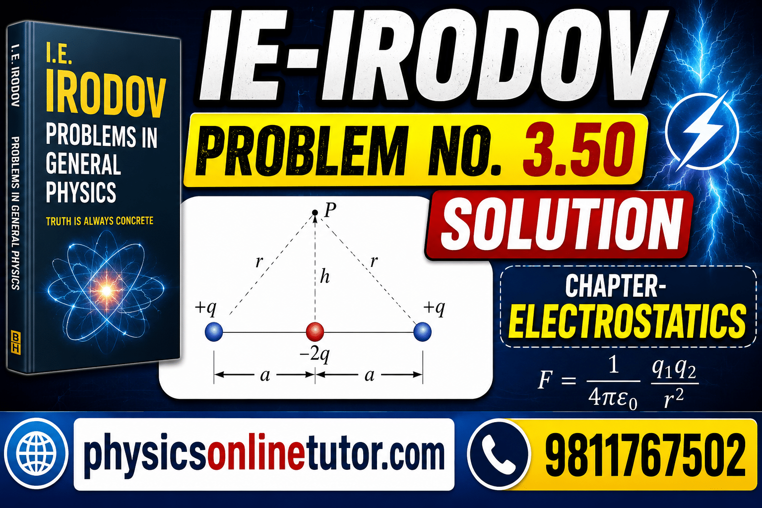 I.E. Irodov Problem 3.50 Solution
