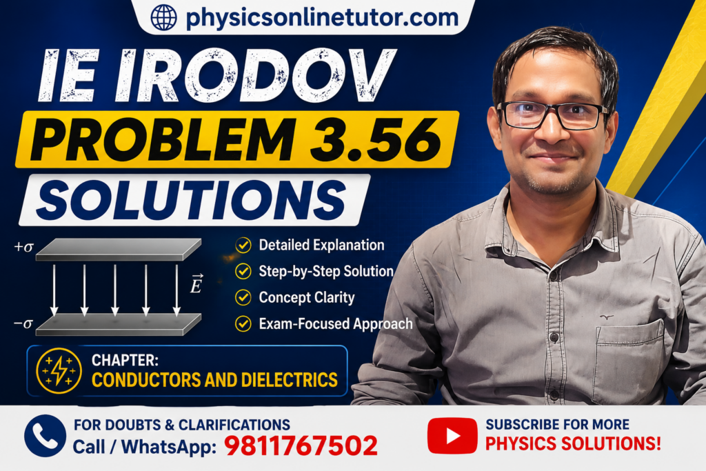 IE Irodov Problem 3.56 Solution