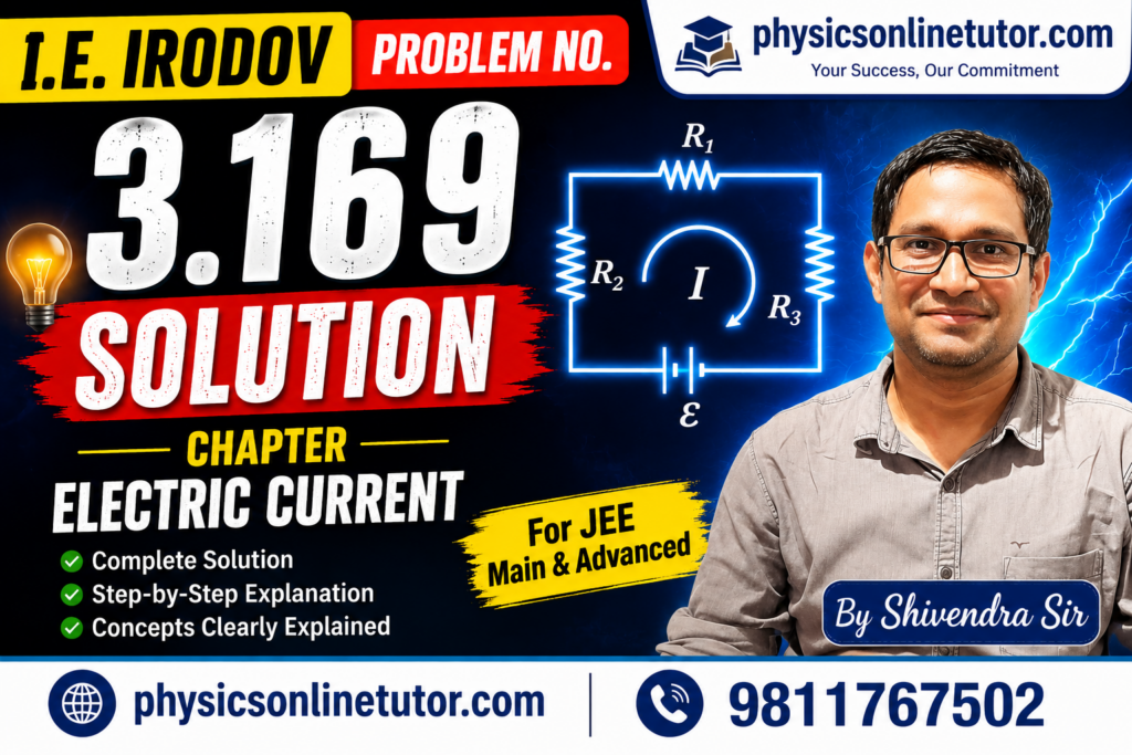 I.E. Irodov Problem No. 3.169 Solution